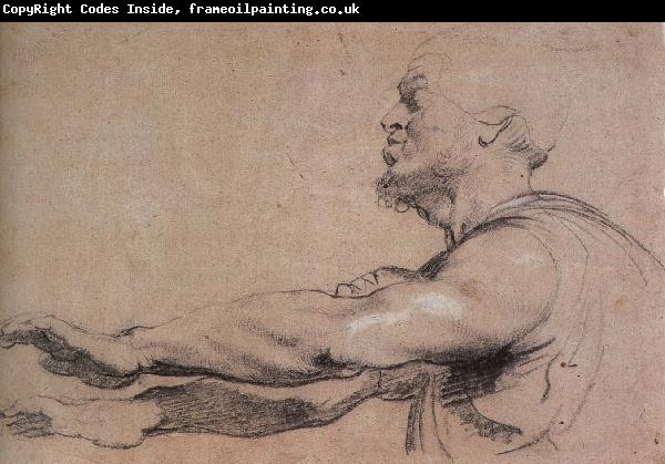 Peter Paul Rubens Blindman reach the arm