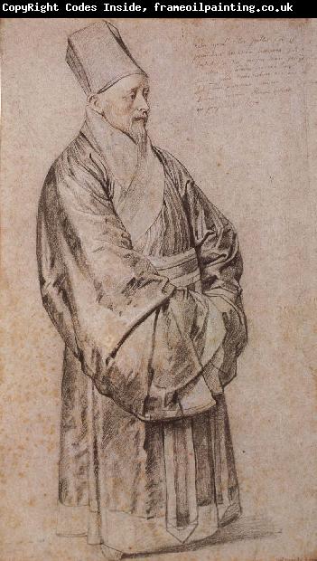 Peter Paul Rubens Nikelasi wearing the Chinese raiment