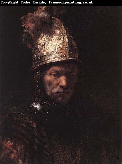 REMBRANDT Harmenszoon van Rijn Man in a Golden Helmet