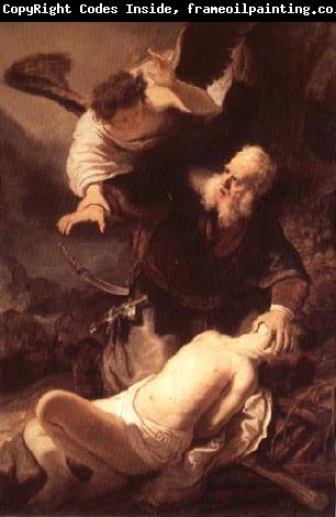 Rembrandt van rijn The Sacrifice of Isaac