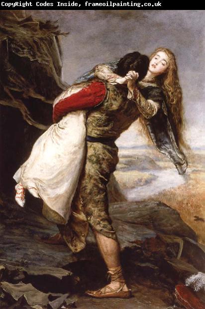 Sir John Everett Millais The crown of love