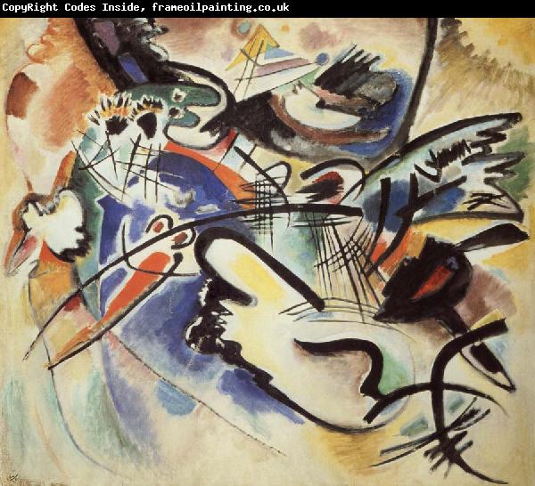 Wassily Kandinsky Kompozicio Voros es fekete