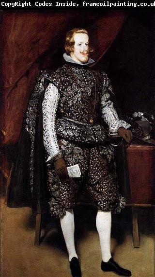 unknow artist Philip IV in Brown and Silver