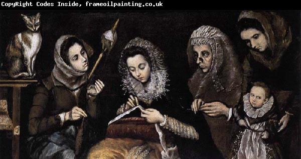 unknow artist The Family of El Greco