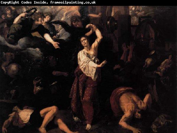 unknow artist The Martyrdom of St Catherine of Alexandria