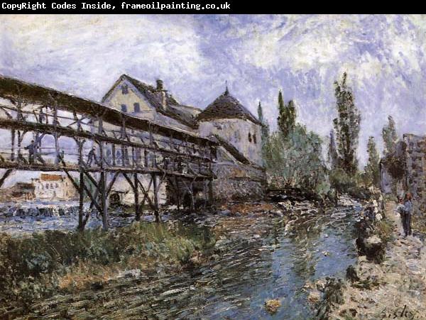 Alfred Sisley Provencher s Mill at Moret