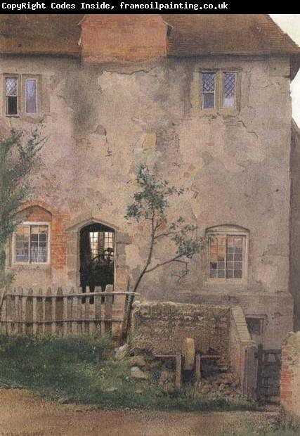 Edward Henry Fahey,RI Old Farm House (mk46)