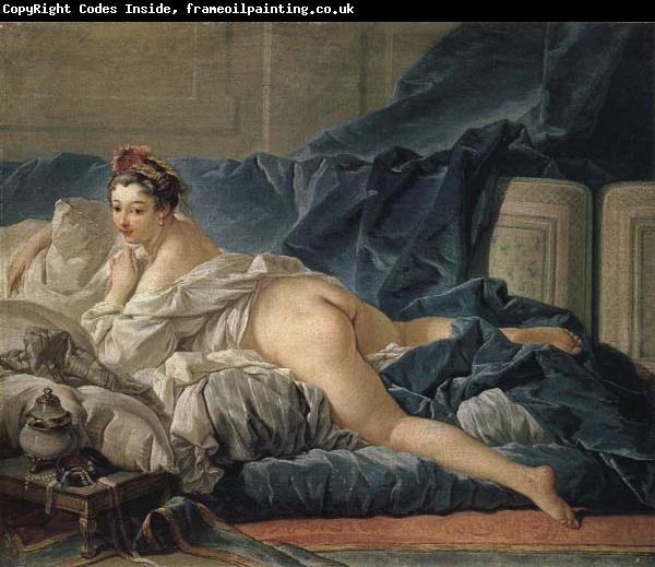 Francois Boucher The Brunette Odalisque