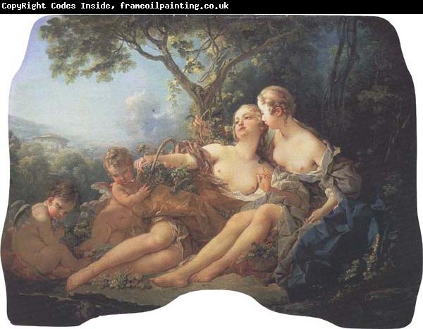 Francois Boucher Bacchus and Erigone:Autumn