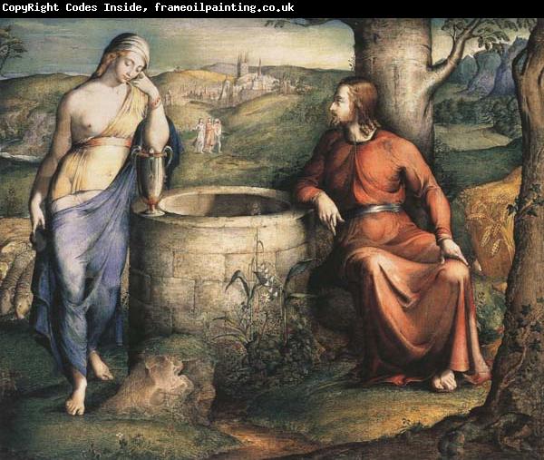 George Richmond Christ and the Woman of Samaria