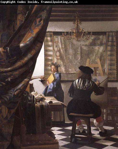 Jan Vermeer The Art of Painting