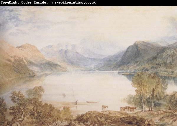 Joseph Mallord William Truner Ullswater from Gowbarrow Park Walter Fawkes Gallery(mk47)