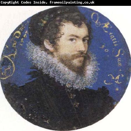 Nicholas Hilliard Self-Portrait,Aged Thirty