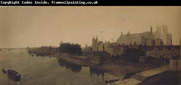 Peter Dewint A View of Westminster Hall,Abbey c.from the bridge (mk47)