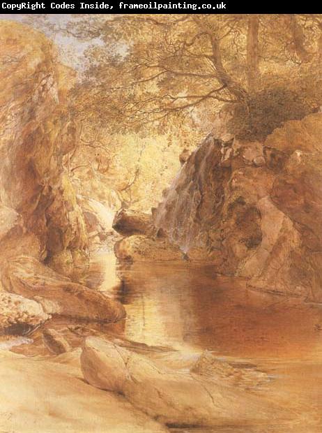 Samuel Palmer A Cascade in Shadow