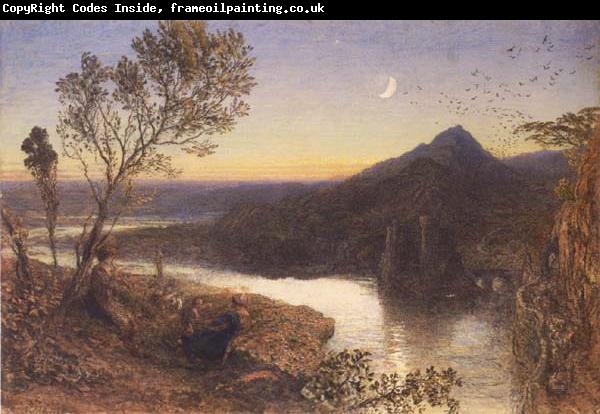 Samuel Palmer Classical River Scene