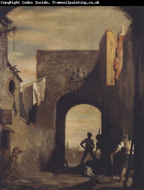 Sir William Orpen The Knackers Yard