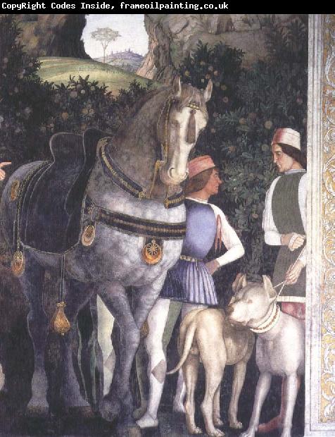 Andrea Mantegna ludovico ii gonzag moter sin son