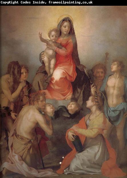 Andrea del Sarto The Virgin and Child with Saints