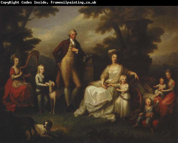 Angelica Kauffmann ferdinand iv med familj