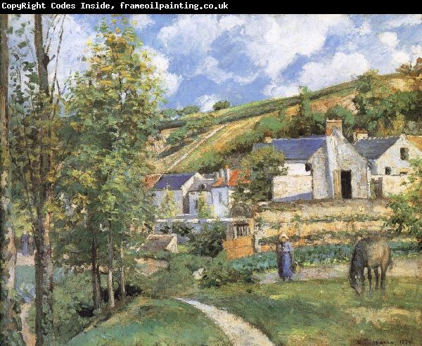 Camille Pissarro Pang map of the iceberg Schwarz