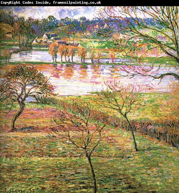 Camille Pissarro Flooding