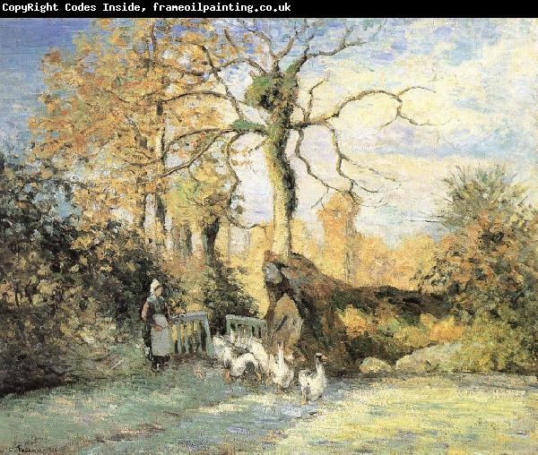 Camille Pissarro Ludas girls