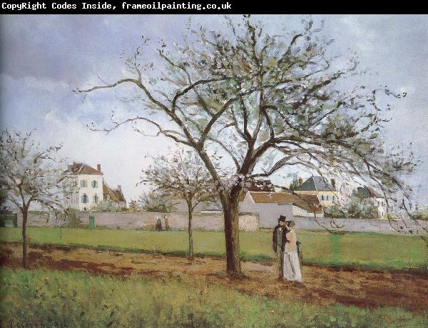 Camille Pissarro Pang plans Schwarz house