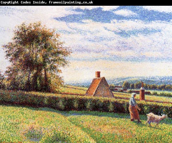 Camille Pissarro Women and the sheep