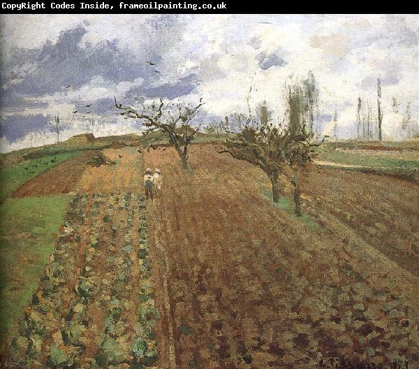 Camille Pissarro Farmland