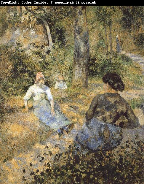 Camille Pissarro Rest of the peasant woman