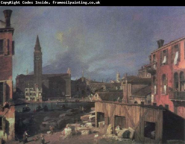 Canaletto the stonemason s yard