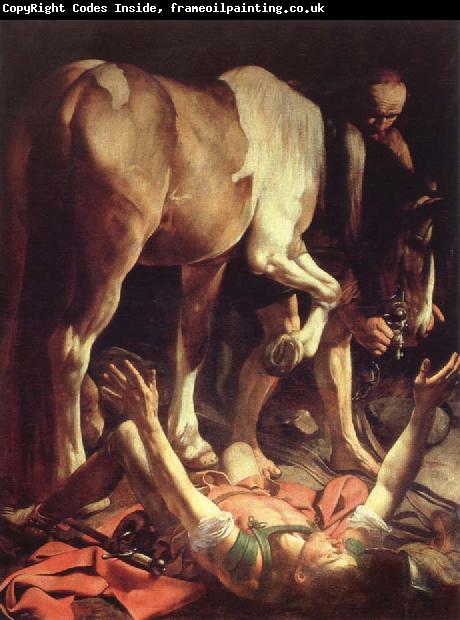 Caravaggio the conversion on the way to damascus