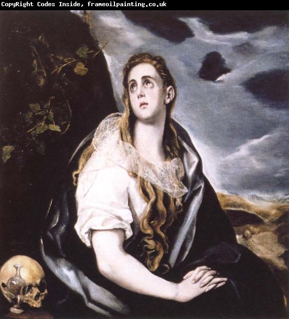 El Greco the repentant magdalen