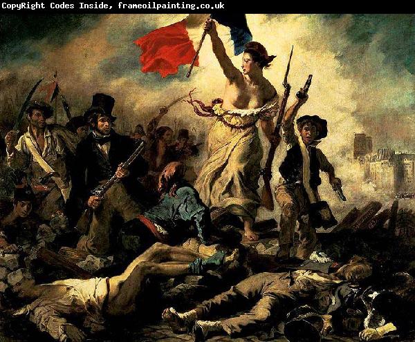 Eugene Delacroix Liberty Leading the People