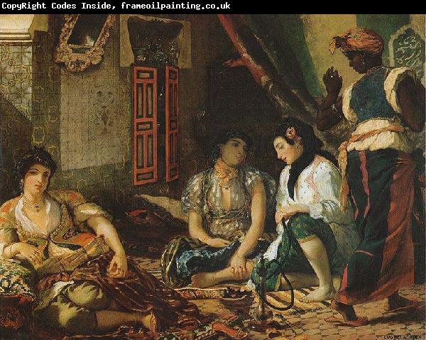 Eugene Delacroix The Women of Algiers