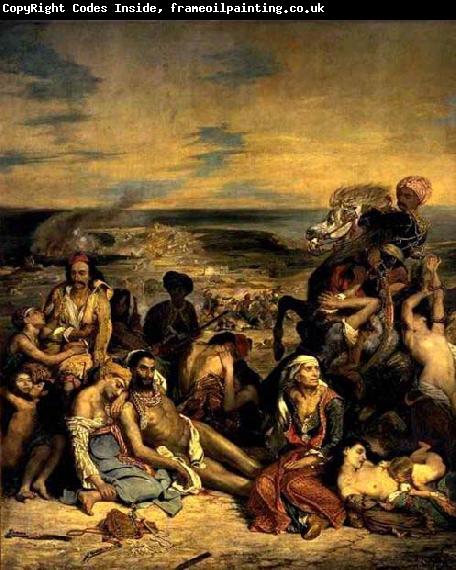 Eugene Delacroix Massacre at Chios