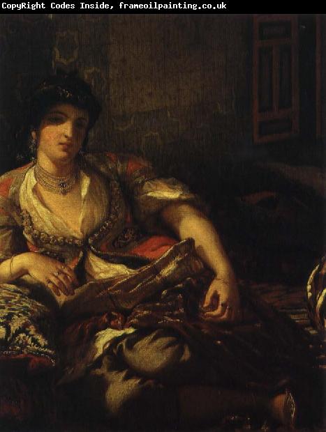 Eugene Delacroix algeriska kvinnor