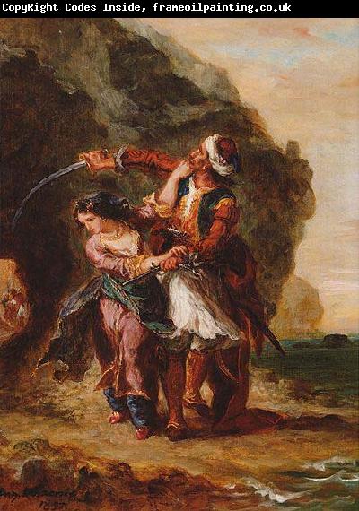 Eugene Delacroix Bride of Abydos