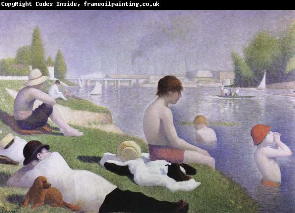 Georges Seurat bathers as asnieres