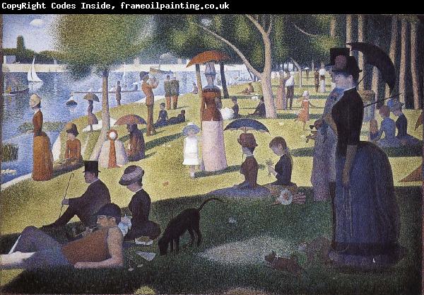 Georges Seurat Island Bowl Sunday