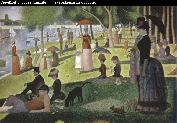 Georges Seurat a sunday on la grande jatte 1884