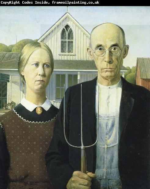 Grant Wood American Gothic