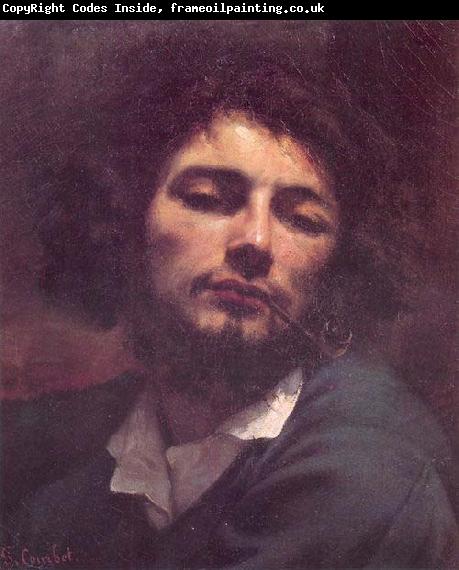 Gustave Courbet The man with a pipe