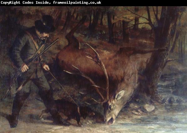 Gustave Courbet The German Huntsman