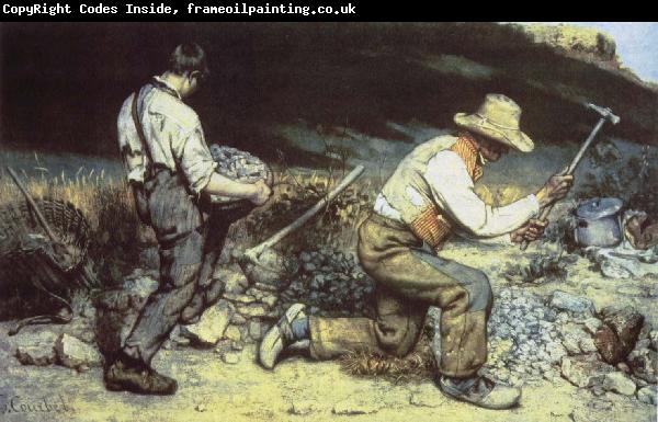 Gustave Courbet Quarrying