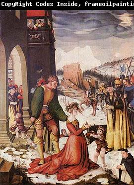 Hans Baldung Grien Beheading of St Dorothea by Baldung