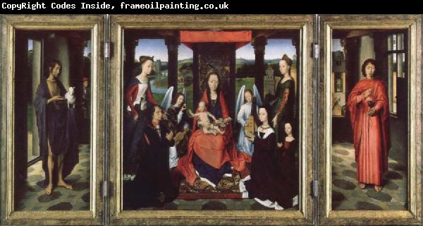 Hans Memling the donne triptych