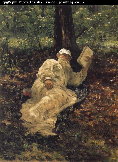 Ilia Efimovich Repin Tolstoy