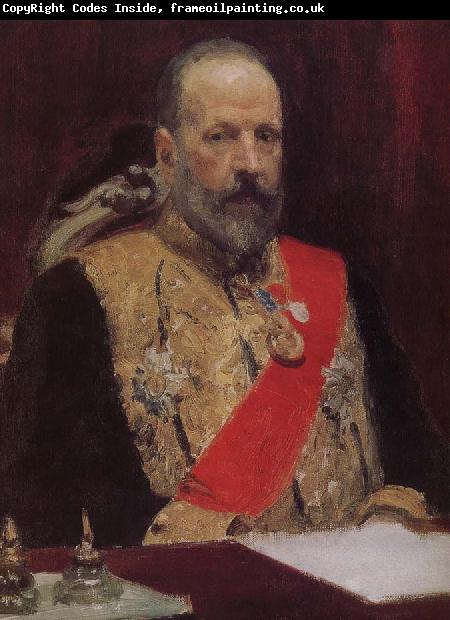 Ilia Efimovich Repin Vitebsk portrait